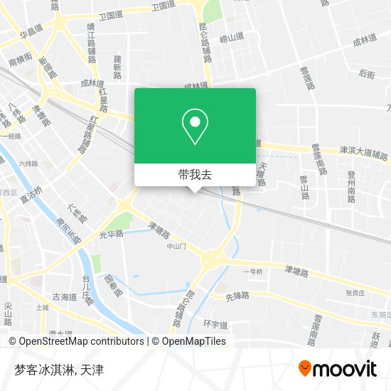 梦客冰淇淋地图