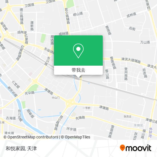 和悦家园地图