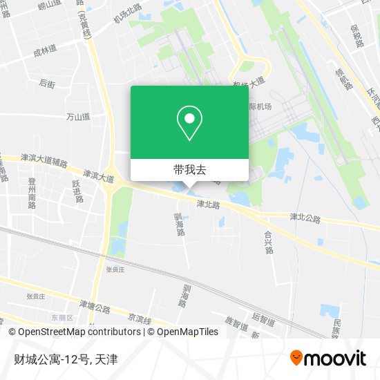 财城公寓-12号地图