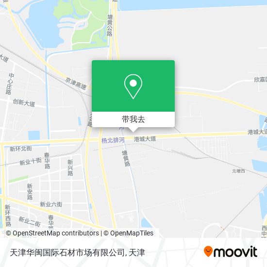 天津华闽国际石材市场有限公司地图
