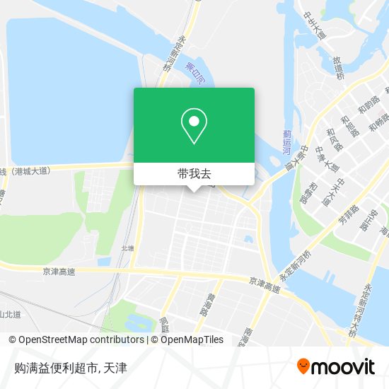 购满益便利超市地图