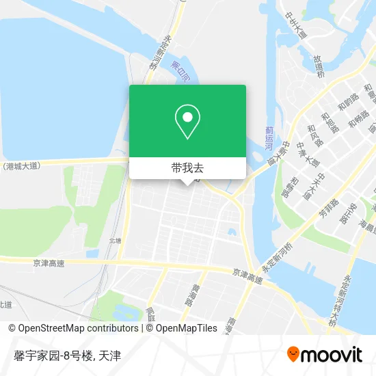 馨宇家园-8号楼地图