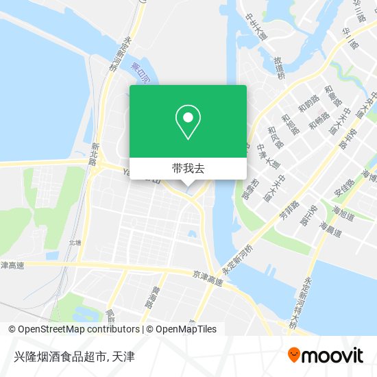 兴隆烟酒食品超市地图