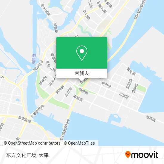 东方文化广场地图