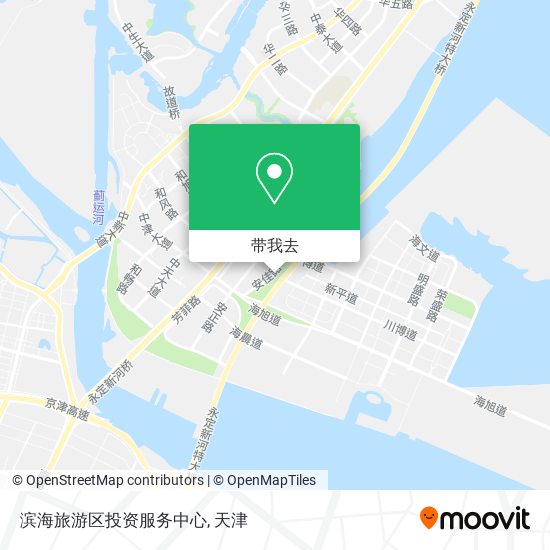 滨海旅游区投资服务中心地图