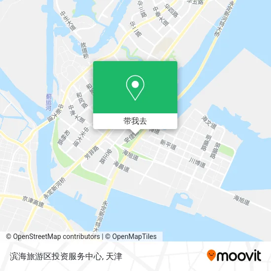 滨海旅游区投资服务中心地图