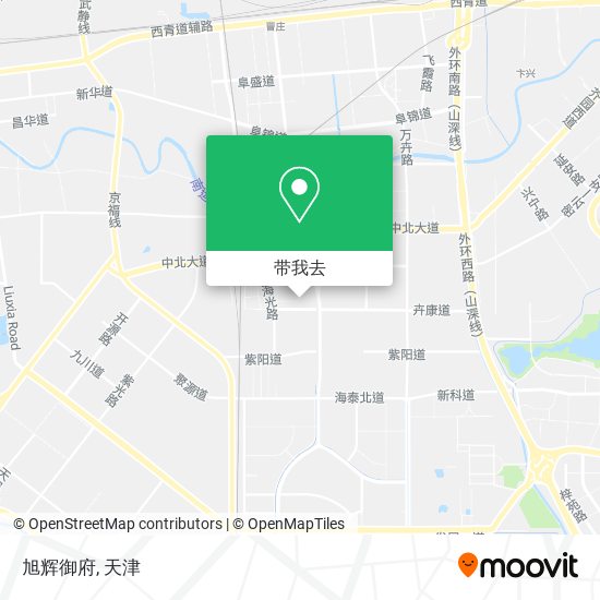 旭辉御府地图