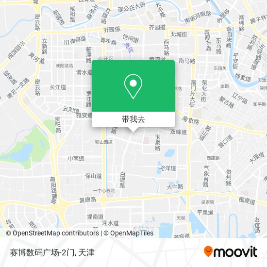 赛博数码广场-2门地图