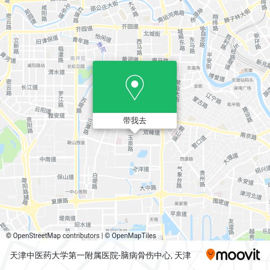 天津中医药大学第一附属医院-脑病骨伤中心地图
