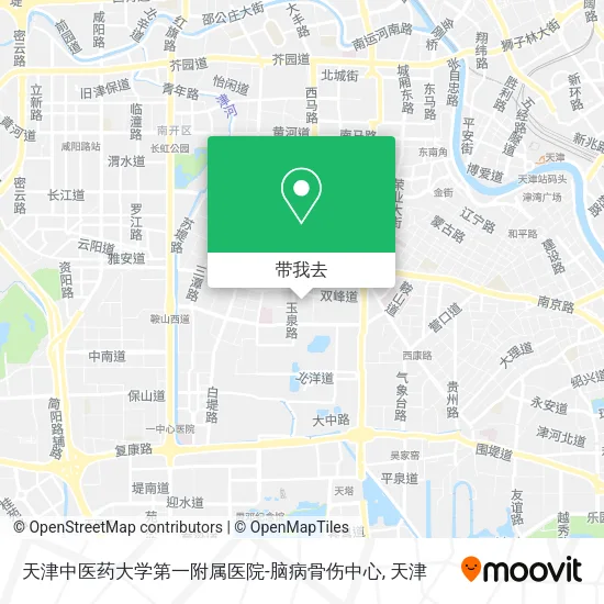 天津中医药大学第一附属医院-脑病骨伤中心地图