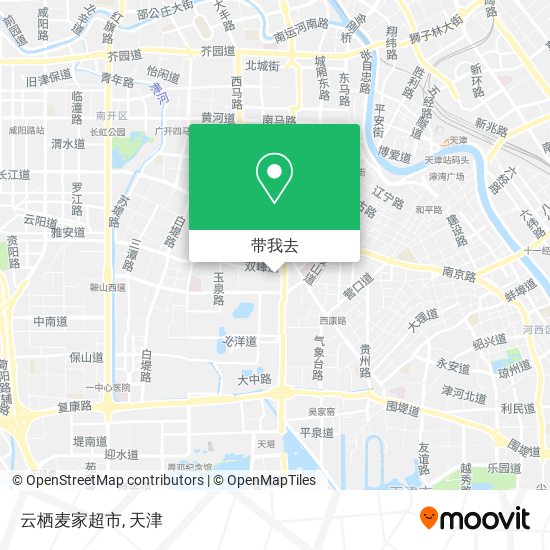 云栖麦家超市地图