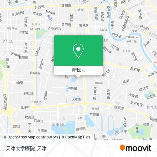 天津大学医院地图