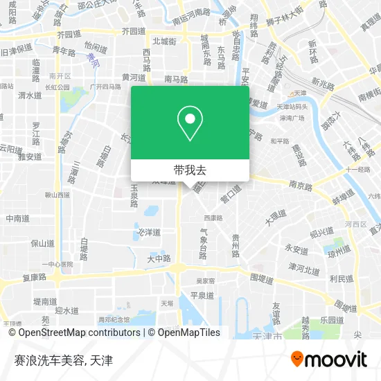 赛浪洗车美容地图