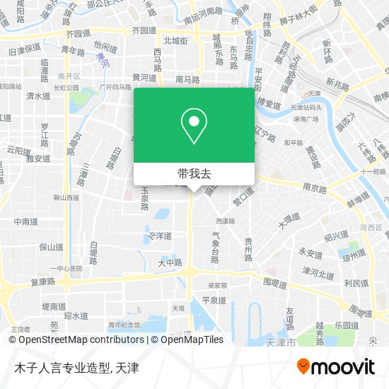 木子人言专业造型地图