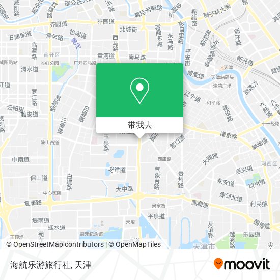 海航乐游旅行社地图