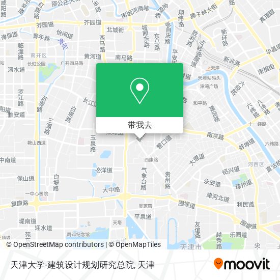 天津大学-建筑设计规划研究总院地图
