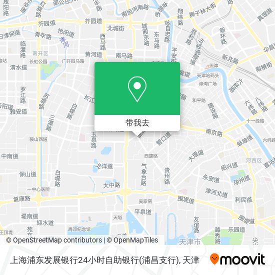 上海浦东发展银行24小时自助银行(浦昌支行)地图