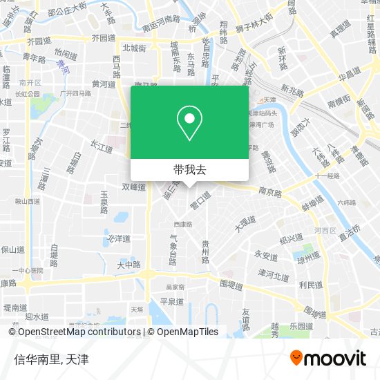 信华南里地图