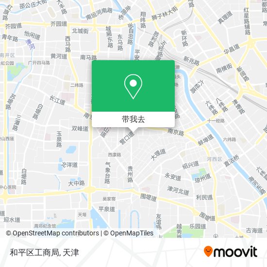 和平区工商局地图