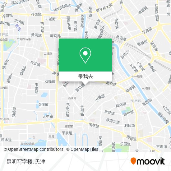 昆明写字楼地图