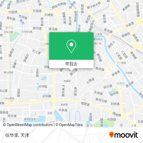 信华里地图