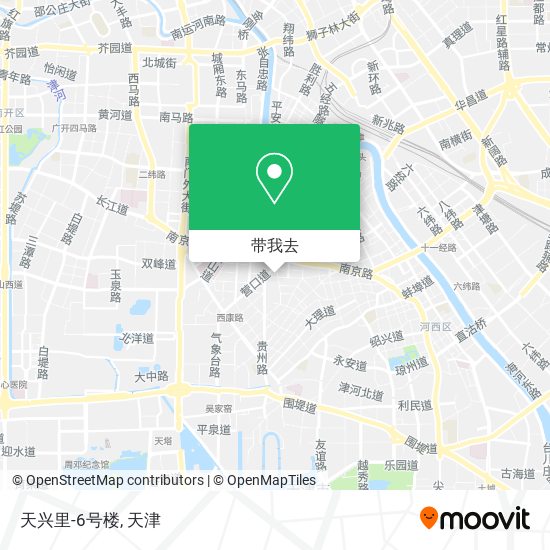 天兴里-6号楼地图