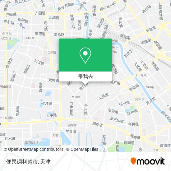 便民调料超市地图