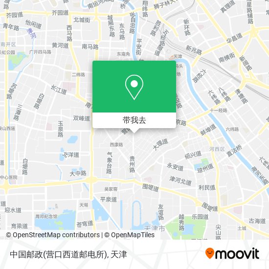 中国邮政(营口西道邮电所)地图