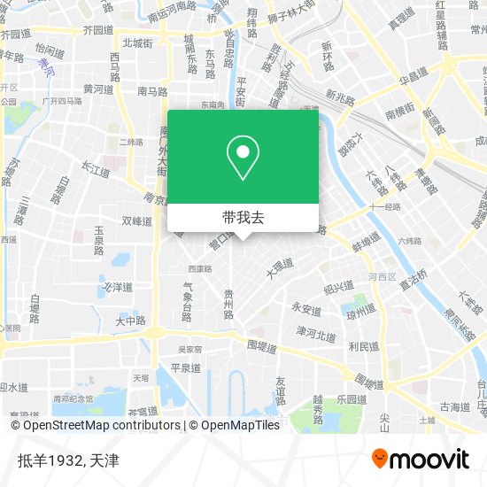 抵羊1932地图