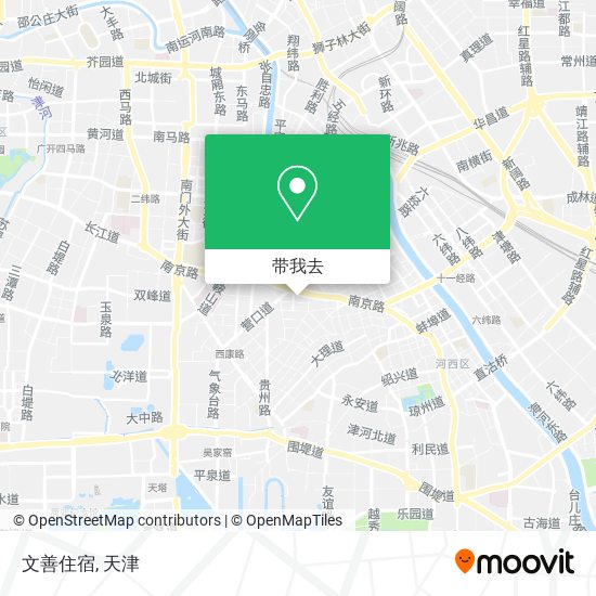 文善住宿地图