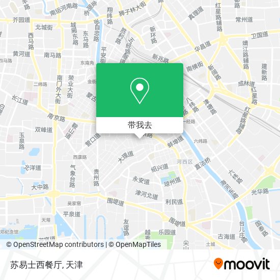 苏易士西餐厅地图