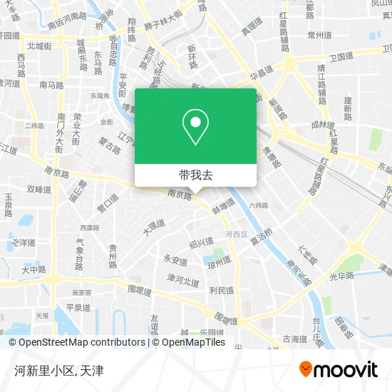 河新里小区地图