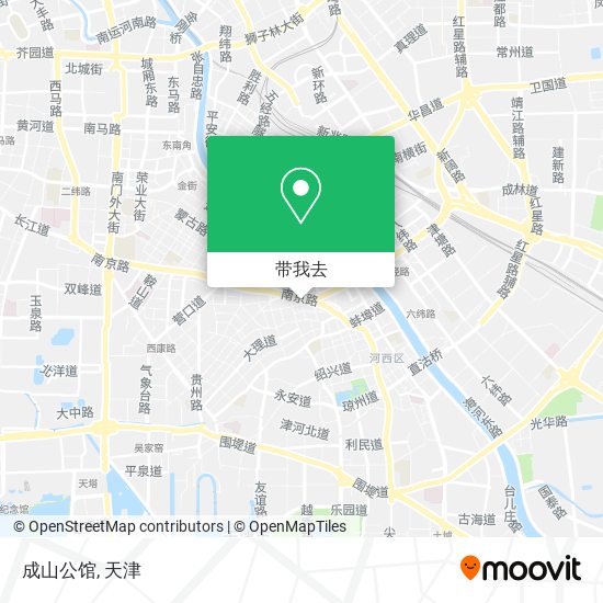 成山公馆地图