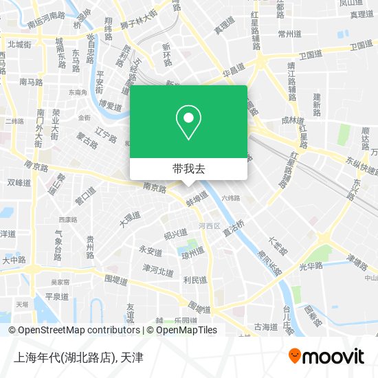 上海年代(湖北路店)地图