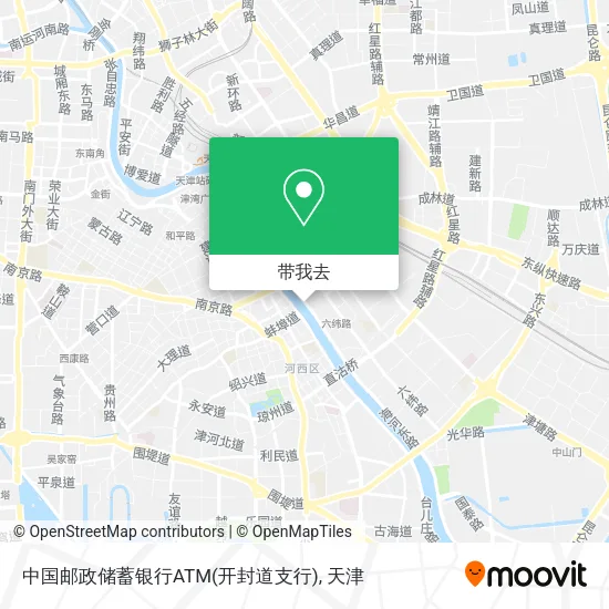 中国邮政储蓄银行ATM(开封道支行)地图