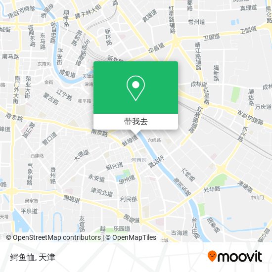 鳄鱼恤地图