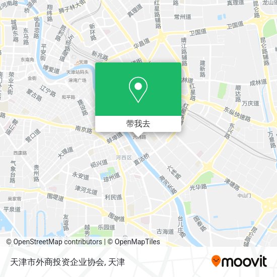 天津市外商投资企业协会地图
