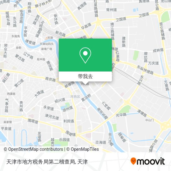 天津市地方税务局第二稽查局地图