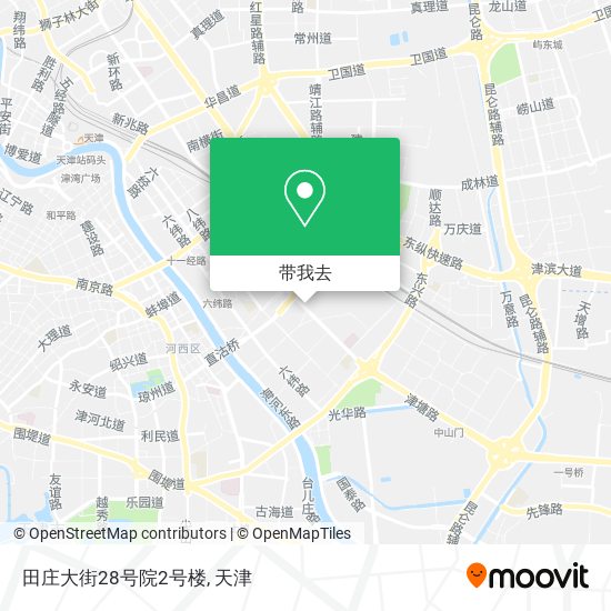 田庄大街28号院2号楼地图