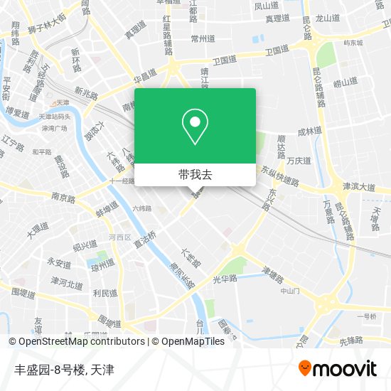 丰盛园-8号楼地图