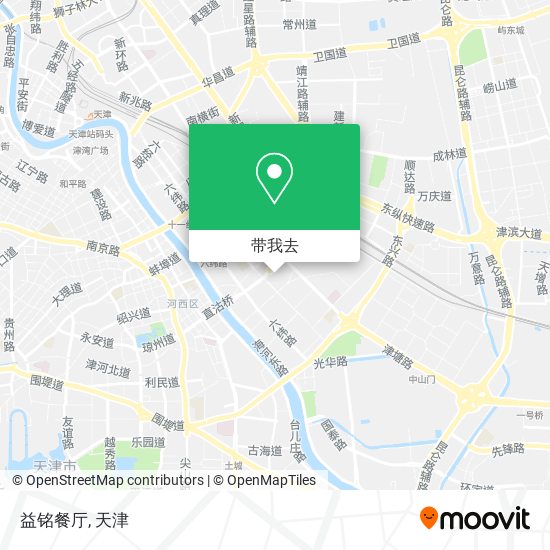 益铭餐厅地图