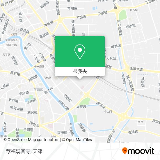 荐福观音寺地图