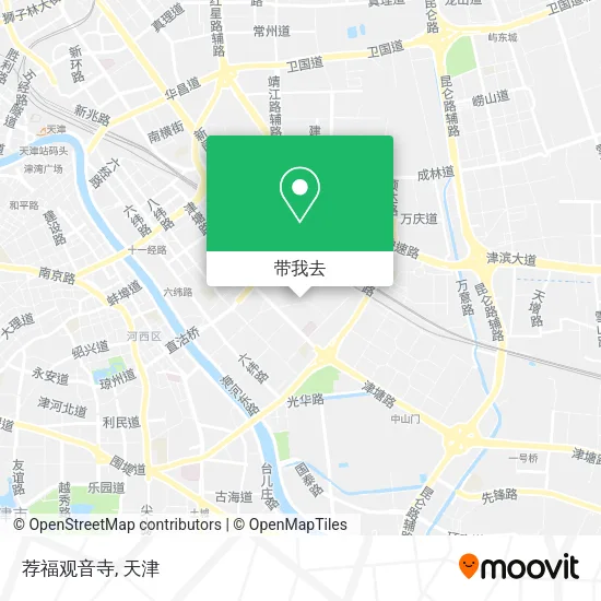 荐福观音寺地图