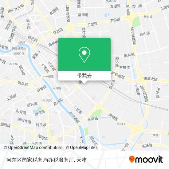 河东区国家税务局办税服务厅地图