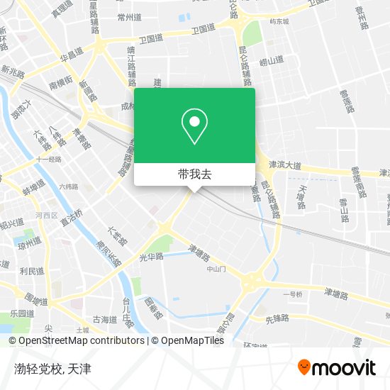 渤轻党校地图