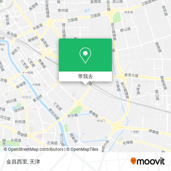 金昌西里地图
