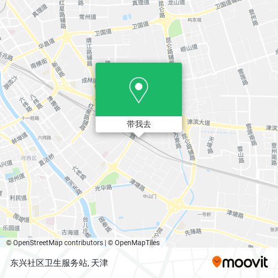 东兴社区卫生服务站地图