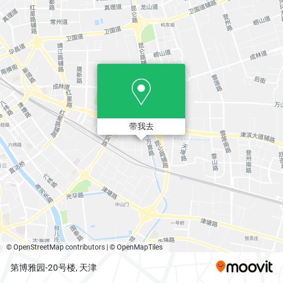 第博雅园-20号楼地图