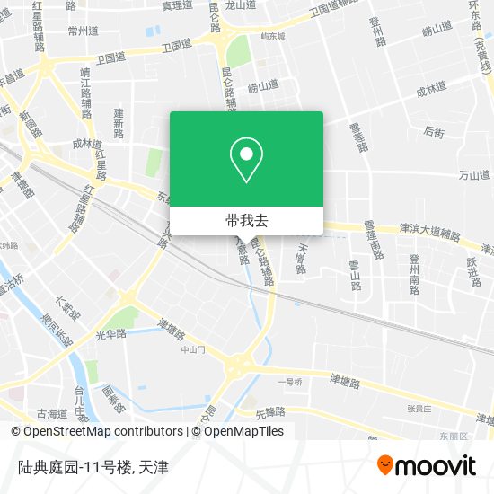 陆典庭园-11号楼地图