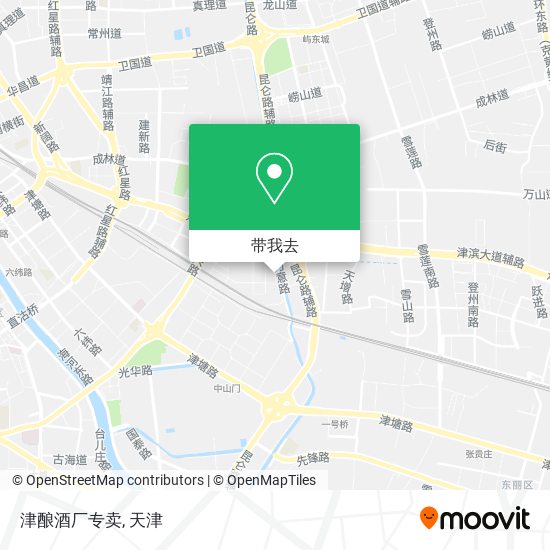 津酿酒厂专卖地图
